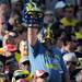 A Michigan fan holds up a Michigan helmet as he cheers in the stands   in the first half of the Outback Bowl at Raymond James Stadium in Tampa, Fla. on Tuesday, Jan. 1. Melanie Maxwell I AnnArbor.com